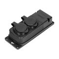 ORNO OR-AE-13165 zásuvka odolná gumičkou, 2x 230V, IP44