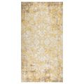 vidaXL Vonkajší koberec hladké tkanie 80x150 cm žltý