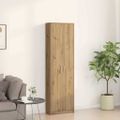 vidaXL Šatná skriňa Remeselný dub 55 x 25 x 189 cm Kompozitné drevo