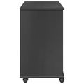 vidaXL Koliesková skriňa 63,5 x 39 x 65,5 cm Masívne borovicové drevo