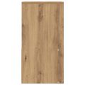 vidaXL Nočné skrinky so zásuvkou 2 ks dub artisan 35x34x66,5 cm