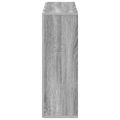 vidaXL Servírovacia skriňa Sivý Sonoma 73,5 x 24 x 69,5 cm
