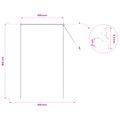 vidaXL Roleta Prírodná 150 x 160 cm Bambus