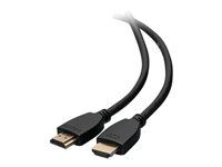 High Speed - UltraHD Cable - M/M - Kábel HDMI s ethernetom - HDMI s kolíkmi (samec) do HDMI s kolíkmi (samec) - 1.83 m - tienený - čierna
