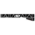 vidaXL Parapetné dosky Hnedé drevo 100 x 25 x 4,5 cm PVC