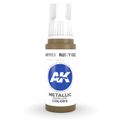 AK Interactive: General Series - Metalická hrdzavá zlatá