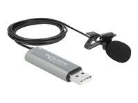 Mikrofón - USB - čierna, antracit