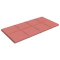 vidaXL Nástenné panely 12 ks ružové 60x30 cm zamat 2,16 m²