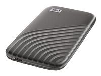 SSD - šifrovaný - 2 TB - externí (přenosný) - USB 3.2 Gen 2 (USB-C konektor) - AES 256 bitů - šedá space gray