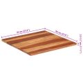 vidaXL Stolová doska, akáciový masív 25-27 mm, 70x70 cm