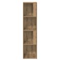 vidaXL rohová skriňa Artisan Dub Artisan 33x33x132cm Konštrukčné drevo