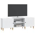 vidaXL TV skrinka Biela 150 x 31 x 50 cm Kompozitné drevo