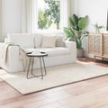 vidaXL Kusové koberce Obdĺžnikový SIROLO Krémová 200 x 140 cm
