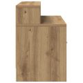 vidaXL Nočné skrinky so zásuvkou 2 ks dub artisan 51x31x47 cm