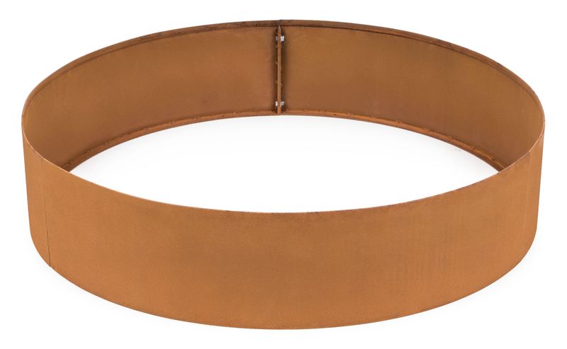 Záhradný obrubník G21 90 x 20 cm, kruhový, Corten