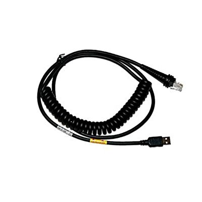 USB kábel, 12V locking, 3m, krútený, 5V hosť powe