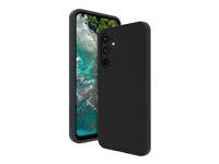 Zadný kryt na mobilný telefón - plast, silikón, recyklovateľný plast - nočná čierna - pre Samsung Galaxy A16, A16 5G