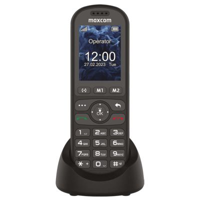 MAXCOM Telefón COMFORT MM39D SE, čierny