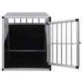 vidaXL Prepravka pre psa s jednými dvierkami 65x91x69,5 cm