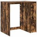vidaXL Kabinet na práčku Dymová dub 87 x 60 x 89 cm Kompozitné drevo