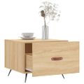 vidaXL Konferenčné stolíky 2 ks dub sonoma 50x50x40cm kompozitné drevo