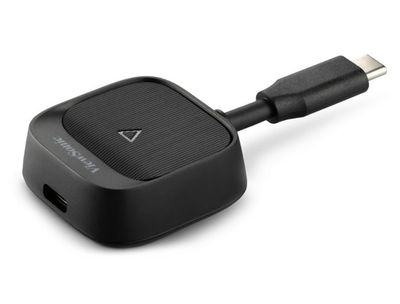 Viewsonic WPD-900 Wireless dongle (Tx + Rx) , USB-C power pass-through, casting: Peer to Peer, AirPlay (iOS), Miracast