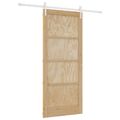 vidaXL Posuvné dvere ORKDAL 86 x 198,5 cm Borovicový masív