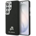 Puzdro Karl Lagerfeld Saffiano KC Metal Logo MagSafe pre Samsung Galaxy S26 Ultra čierna