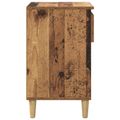 vidaXL Skriňa na topánky 102 x 36 x 60 cm Kompozitné drevo Staré drevo