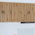 vidaXL Dvierka na umývačku Kalmar Remeselný dub 80 x 31 x 80 cm