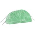 vidaXL Fóliovník s oceľovým rámom zelený 10 m² 5x2x2,3 m