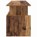 vidaXL TV stolík 102 x 35 x 45 cm Staré drevo Kompozitné drevo