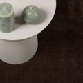 vidaXL Koberček so stredným vlasom, mäkký a prateľný HUARTE Hnedá