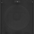 vidaXL Profesionálny pasívny hifi reproduktor 150 W čierny 37x37x64cm