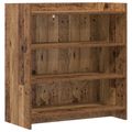 vidaXL Servírovacia skriňa Staré drevo 75 x 36 x 80 cm