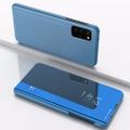 Priehľadné inteligentné puzdro pre Samsung Galaxy S23 FE modrá