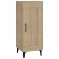 vidaXL Komoda dub sonoma 34,5x34x90 cm spracované drevo
