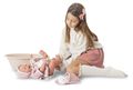 Antonio Juan 50417 MIA - žmurkacia a cikajúca realistická bábika 42 cm