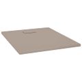 vidaXL Sprchová vanička SMC hnedá 100x80 cm