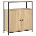 vidaXL Komoda, dub sonoma, 70x30x80 cm, imitácia dreva