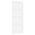 vidaXL Vnútorné dvere 86 x 211 cm Preglejka Biela