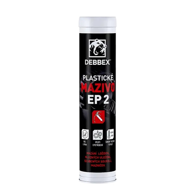 Plastické mazivo DEBBEX EP 2 žlté 400ml