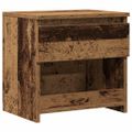 vidaXL Nočná skrinka Old Wood 40x30x39 cm Engineered Wood