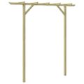 vidaXL Záhradná pergola 205x40x203 cm, drevo