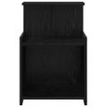 vidaXL Nočný stolík Čierny dub 40 x 35 x 60 cm Kompozitné drevo
