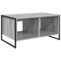 vidaXL Konferenčný stolík Sivý Sonoma 80 x 50 x 40 cm Kompozitné drevo