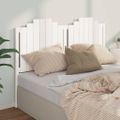 vidaXL Čelo postele biele 166x4x110 cm masívna borovica