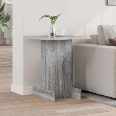 vidaXL Koncový stôl Sivý Sonoma 44,5 x 45 x 55 cm Kompozitné drevo
