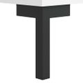 vidaXL Komoda biela 69,5x34x90 cm kompozitné drevo