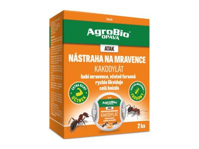 Nástraha na mravce AGROBIO Atak Kakodylat 2ks
